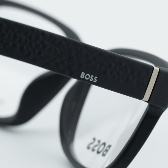 Hugo BOSS 0831/IT 0DL5 00 Eyeglasses Matte Black Rectangle 55mm Frame - Picture 5 of 9